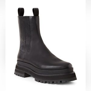 Loeffler Randall Brown platform boots